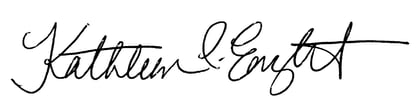 Signature Kathleen Enright